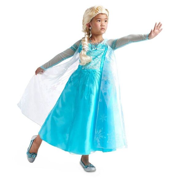 Elsa - Disney Frozen 2 Elsa Kids' Dress store Size 5-6 Se Elsa - Picture 3 of 4